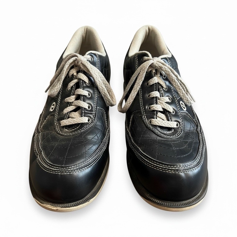 Dexter Slide-Rite Black/Cream Mens Bowling Shoes. 11.5